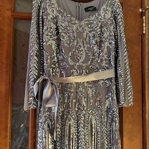 Silver gown
